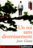 Couverture Un roi sans divertissement ()