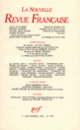 Couverture La Nouvelle Revue Française (Collectif(s) Collectif(s))