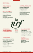 Couverture La Nouvelle Revue Française ()