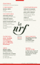Couverture La Nouvelle Revue Française (Collectif(s) Collectif(s))