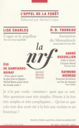 Couverture La Nouvelle Revue Française ()