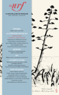 Couverture La Nouvelle Revue Française ()