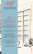 Couverture La Nouvelle Revue Française ()