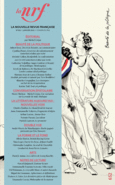 Couverture La Nouvelle Revue Française ()