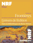 Couverture La Nouvelle Revue Française ()