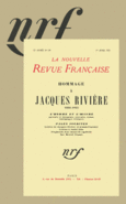 Couverture Hommage à Jacques Rivière ()
