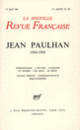 Couverture Jean Paulhan (Collectif(s) Collectif(s))