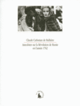 Couverture Histoire ou Anecdotes sur la Révolution de Russie en l'année 1762 ()