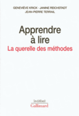 Couverture Apprendre à lire (,Janine Reichstadt,Jean-Pierre Terrail)
