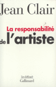 Couverture La Responsabilité de l'artiste ()