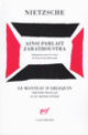 Couverture Ainsi parlait Zarathoustra (Friedrich Nietzsche)