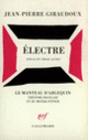 Couverture Électre (Jean-Pierre Giraudoux)