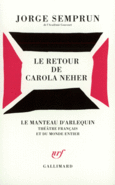 Couverture Le Retour de Carola Neher ()