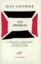 Couverture Les Prodiges (Jean Vauthier)