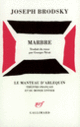 Couverture Marbre (Joseph Brodsky)
