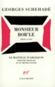 Couverture Monsieur Bob'le (Georges Schehadé)