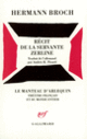 Couverture Récit de la servante Zerline (Hermann Broch)