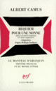 Couverture Requiem pour une nonne (Albert Camus)