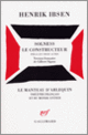Couverture Solness le Constructeur (Henrik Ibsen)