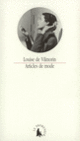 Couverture Articles de mode (Louise de Vilmorin)