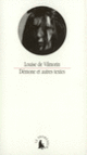 Couverture Démone et autres textes (Louise de Vilmorin)