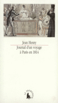 Couverture Journal d'un voyage à Paris en 1814 ()