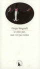 Couverture Le Crime paie, mais c'est pas évident (Giorgio Manganelli)