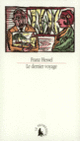 Couverture Le Dernier voyage (Franz Hessel)