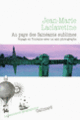Couverture Au pays des fainéants sublimes (Jean-Marie Laclavetine)