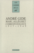 Couverture Correspondance (,André Gide)