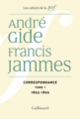 Couverture Correspondance (André Gide,Francis Jammes)