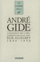 Couverture L'Enfance de l'Art (Élie Allégret,André Gide)