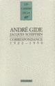 Couverture Correspondance (André Gide,Jacques Schiffrin) Couverture Correspondance (André Gide,Jacques Schiffrin)