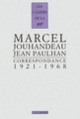 Couverture Correspondance (Marcel Jouhandeau,Jean Paulhan)