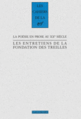 Couverture La poésie en prose au XX<sup>e</sup> siècle ()