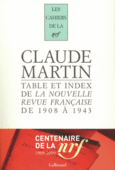Couverture «La Nouvelle Revue française» ()