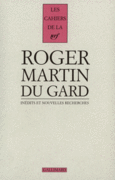 Couverture Inédits et nouvelles recherches (,Roger Martin du Gard)
