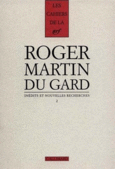 Couverture Inédits et nouvelles recherches (,Roger Martin du Gard)