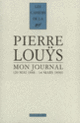 Couverture Mon journal (Pierre Louÿs)