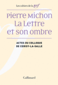 Couverture Pierre Michon ()