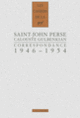 Couverture Correspondance (Calouste Gulbenkian, Saint-John Perse)