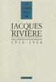 Couverture Une conscience européenne (Jacques Rivière)