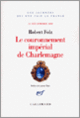 Couverture Le couronnement impérial de Charlemagne (Robert Folz)