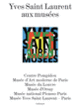 Couverture Yves Saint Laurent aux musées (Collectif(s) Collectif(s))