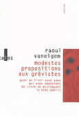 Couverture Modestes propositions aux grévistes.. ()