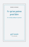 Couverture Ce qu'un patron peut faire ()