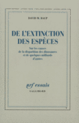 Couverture De l'extinction des espèces ()