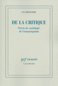 Couverture De la critique ()