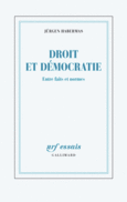 Couverture Droit et démocratie ()