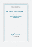 Couverture « Il fallait faire mieux… » ()